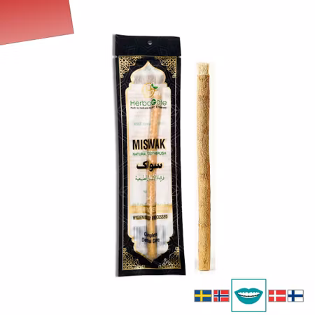 Miswak Stick 100% naturlig tandborste