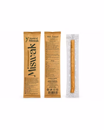Äkta Miswak Stick – 100 % naturlig tandborste