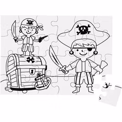 Två-pack pussel pirater