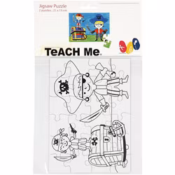 Två-pack pussel pirater