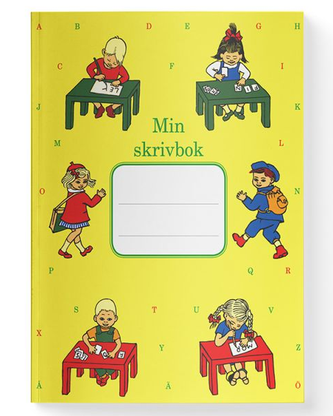 En räknebok att träna siffror och tal i. 36 sidor. A5-format.