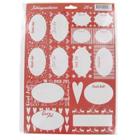Juletiketter 28 st
