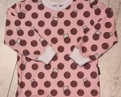 Store4kidz Pyjamas rosa med katter