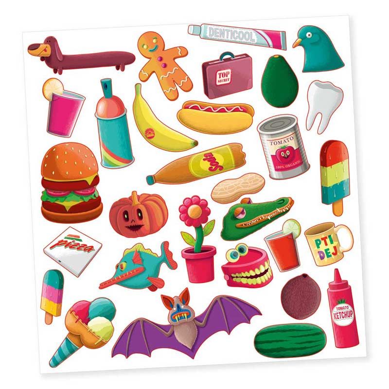 Djeco 3D-stickers