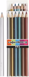 CC Färgpennor metallic 6-pack