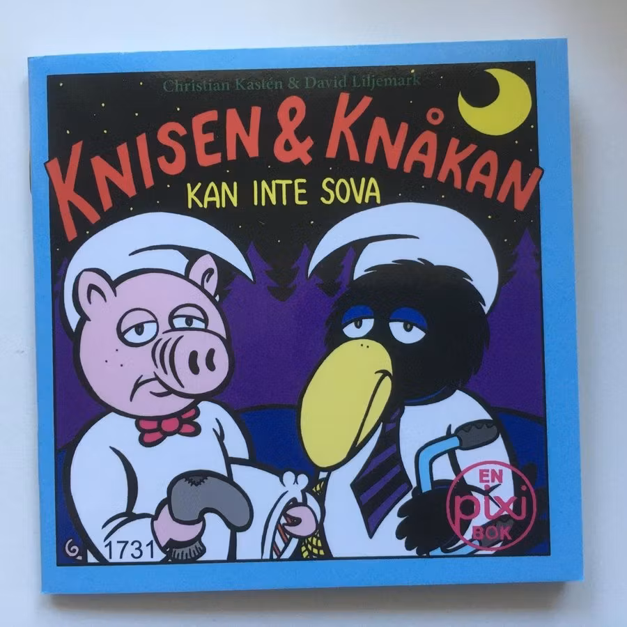 Pixi Knisen & Knåkan kan inte sova