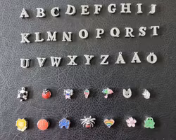 Skapa egna namnarmband A-Z