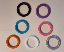 Ringar för olika upphängen