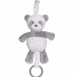 Fresh Kid Speldosa Grå mjuk panda