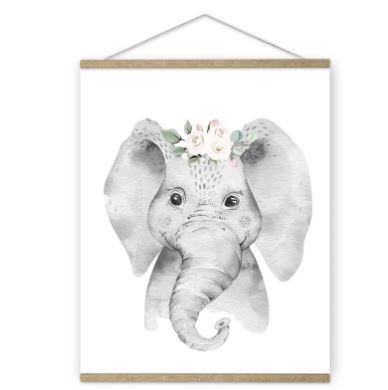 Fresh Kid Poster Elefant 40x50 cm