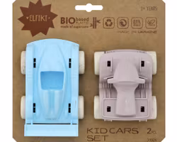 ECO Kids 2-pack bil ljusblå-ljuslila