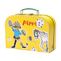 Pippi Långstrump gul pappväska