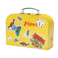 Pippi Långstrump gul pappväska