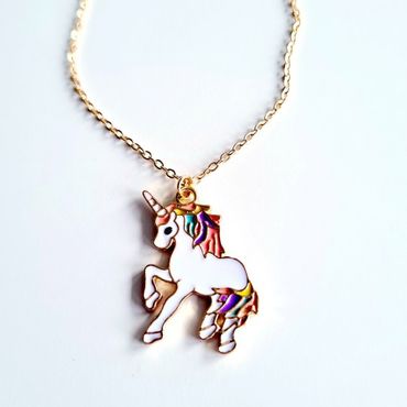 Halsband med enhörning