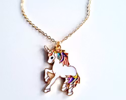 Halsband med enhörning