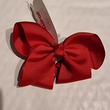 Röd hårrosett
