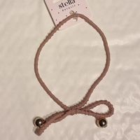 Ljusrosa hårband