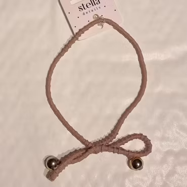 Ljusrosa hårband