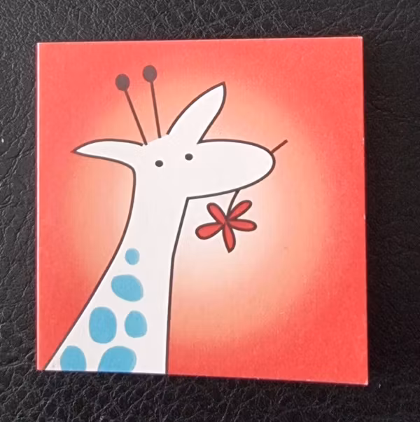 Grattiskort Giraff