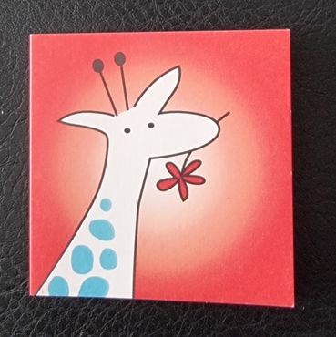 Grattiskort Giraff