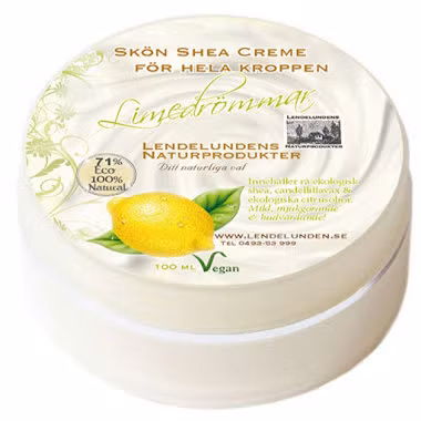 Limedrömmar bodybutter