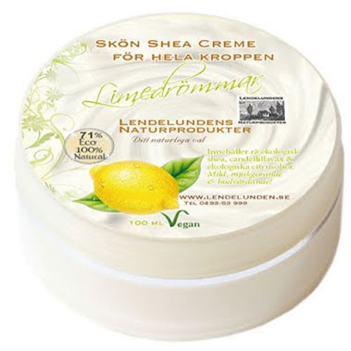 Limedrömmar bodybutter