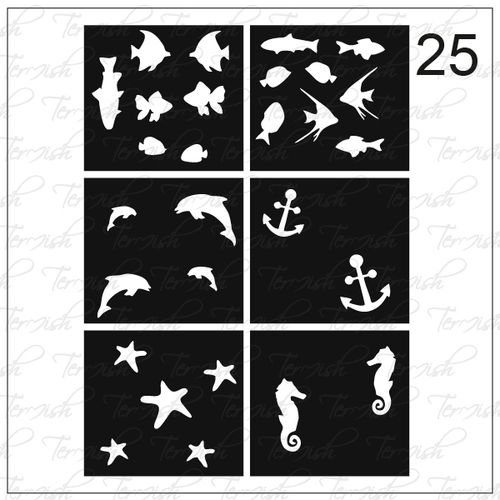 Termish Stencil nr 25
