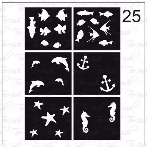 Termish Stencil nr 25