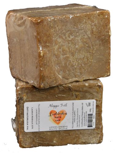 Aleppotvål 20%, 160g
