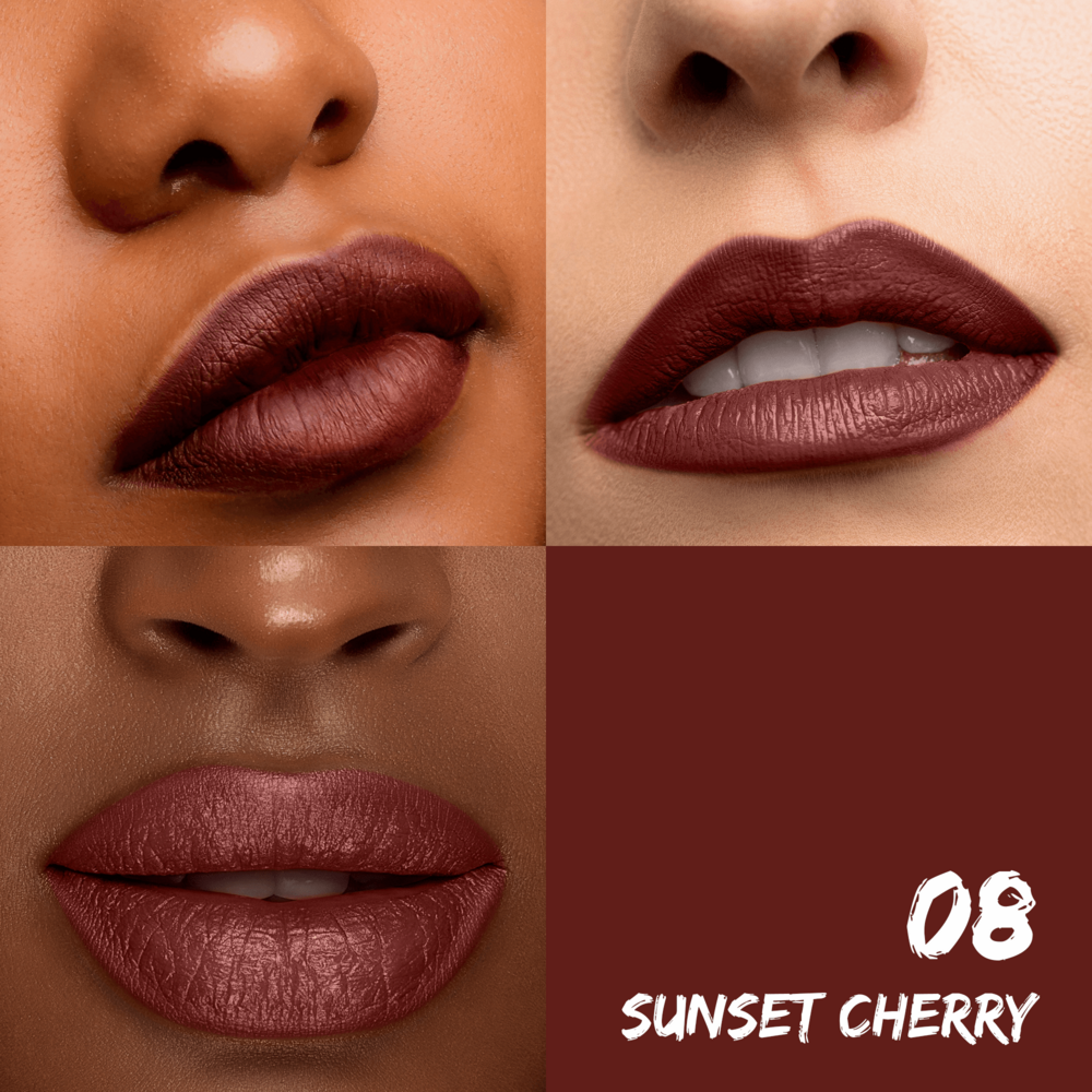Läppstift matt Sunset Cherry