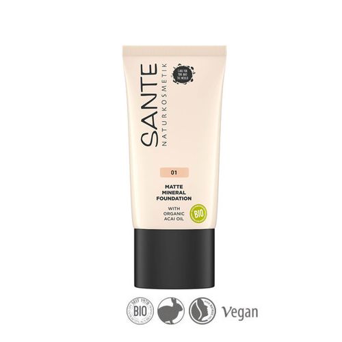 Matte Mineral Foundation 01 Warm Linen