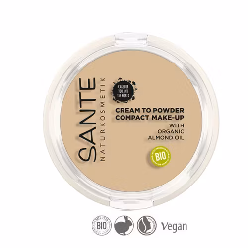 Cream to Powder Compact Make Up nr 01 Cool Ivory