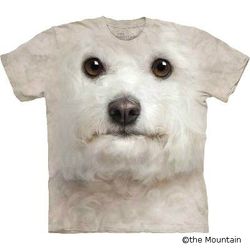 T-shirt FACE – Bichon frisé