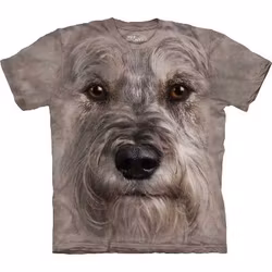 T-shirt FACE – Dvärgschnauzer