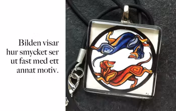 Halsband Yin & Yang – Varg