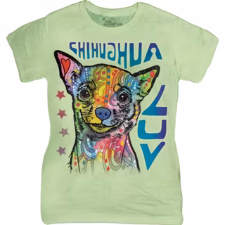 T-shirt, Luv by Russo, dam – Chihuahua