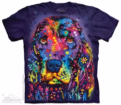 T-shirt, Russo – Cocker spaniel