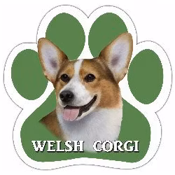 Bilmagnet, tass – Welsh corgi
