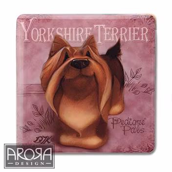 Kylskåpsmagnet, Pedigree Pals – Yorkshireterrier