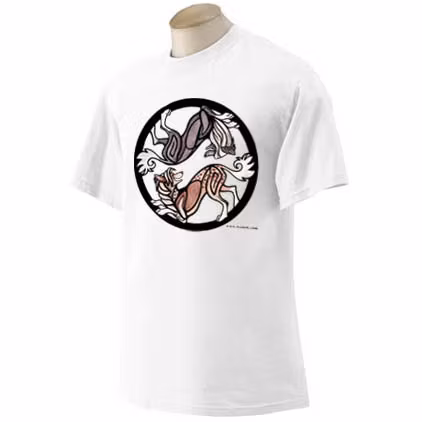 T-shirt Chinese crested dog