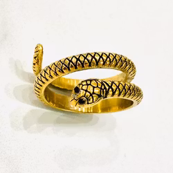 Ring – Nagini guld