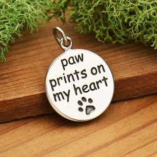 Hänge – Paw prints on my heart