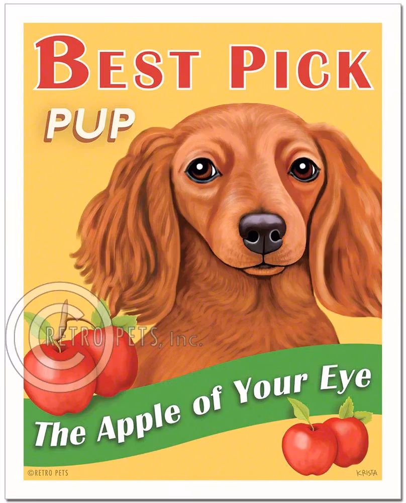 Konsttryck Krista Brooks, Best Pick Pup – Tax