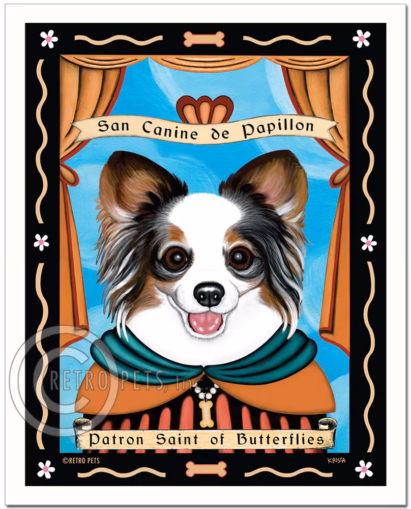 Konsttryck Krista Brooks, Patron Saint Of Butterflies – Papillon
