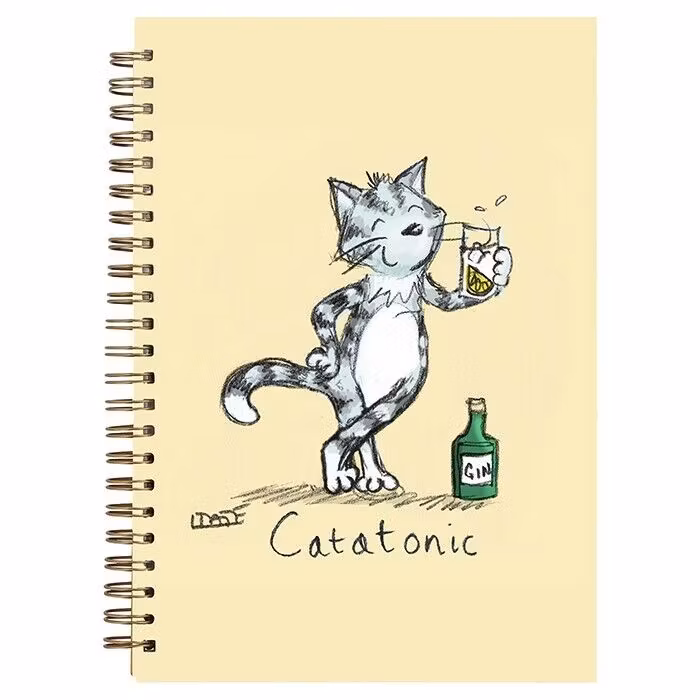 Block, A6 linjerat – Catatonic