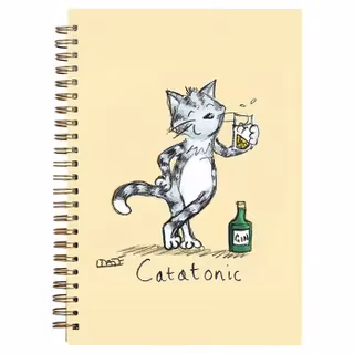 Block, A6 linjerat – Catatonic
