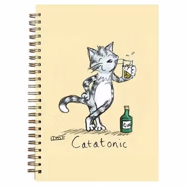 Block, A6 linjerat – Catatonic