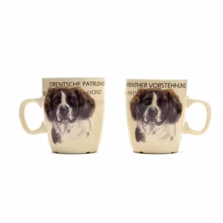 Kaffemugg med text – Drentsche patrijshond