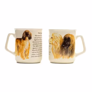 Mugg med text – Afghanhund
