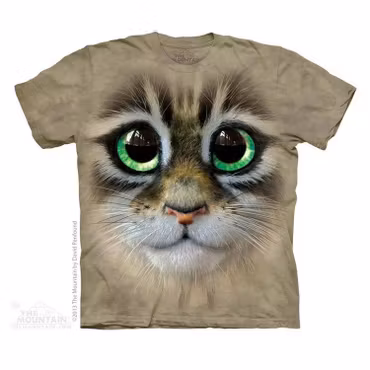 T-shirt – Big Eyes Kitten Face
